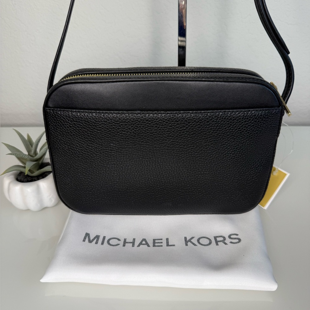 3pcs MICHAEL KORS EW Chain Crossbody Bag, Large Reed Card Holder & Dust Bag NWT - Picture 6 of 14